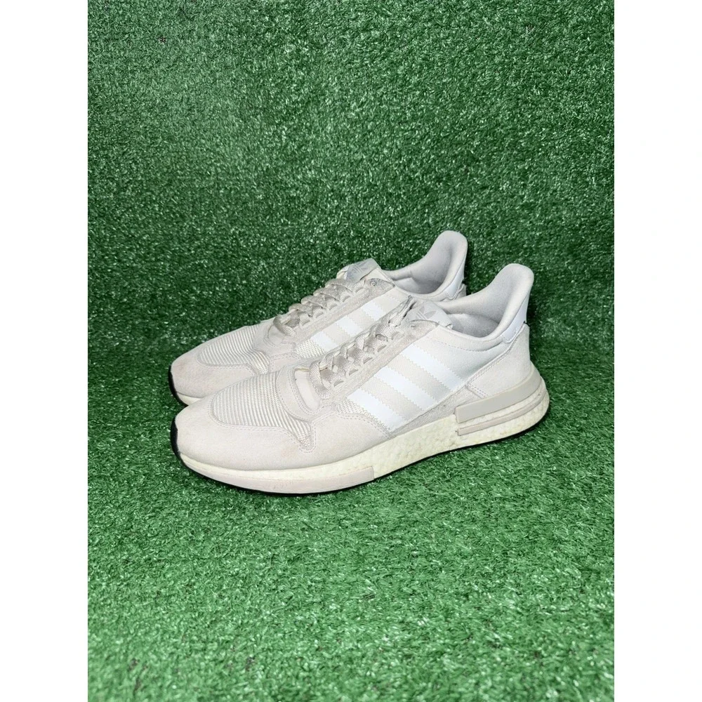 Adidas ZX500 RM Mens Size 12.5 Grey Running Shoes Comfort Boost Walking Sneakers